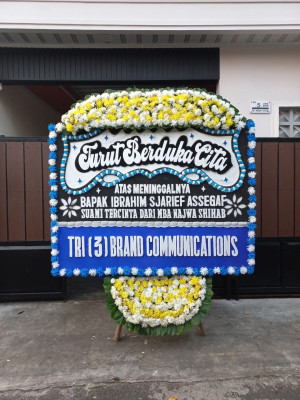 Papan Bunga Duka di Sialangsakti